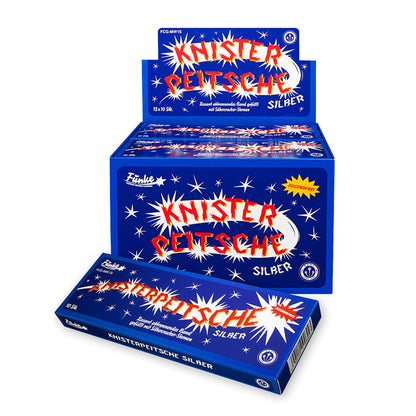Knisterpeitsche Silber