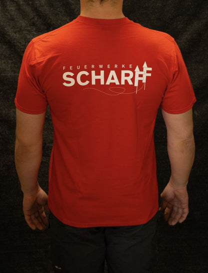 T-Shirt "Feuerwerk aus Freude" Rot