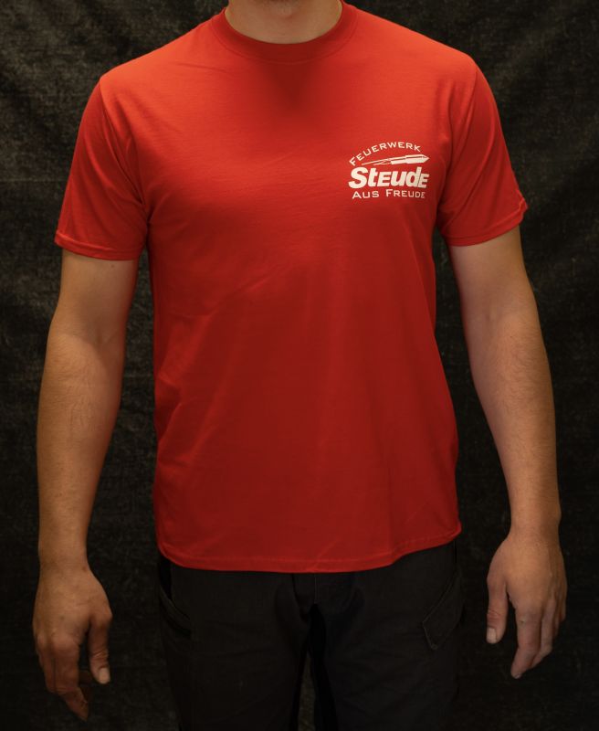 T-Shirt "Feuerwerk aus Freude" Rot
