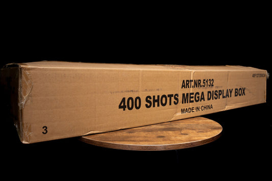 400 Shots Total Display Show