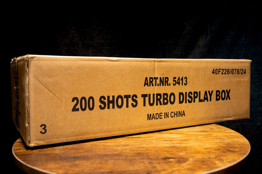 200 Shots Turbo Display Box