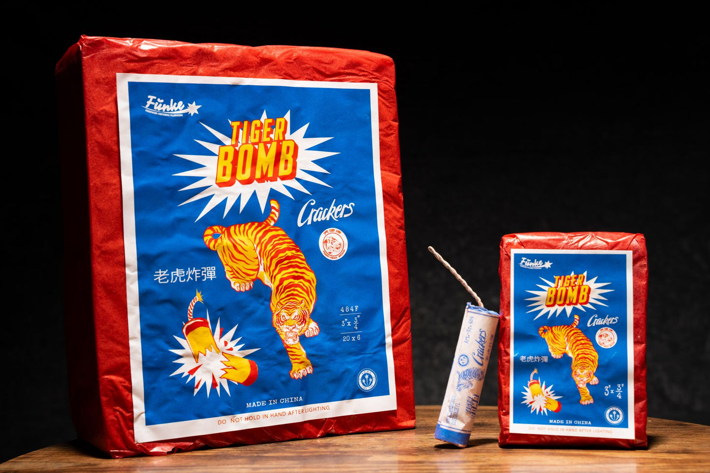 Chinaböller C Tiger Bomb - Schinken