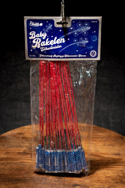 Baby-Raketen Silberknister