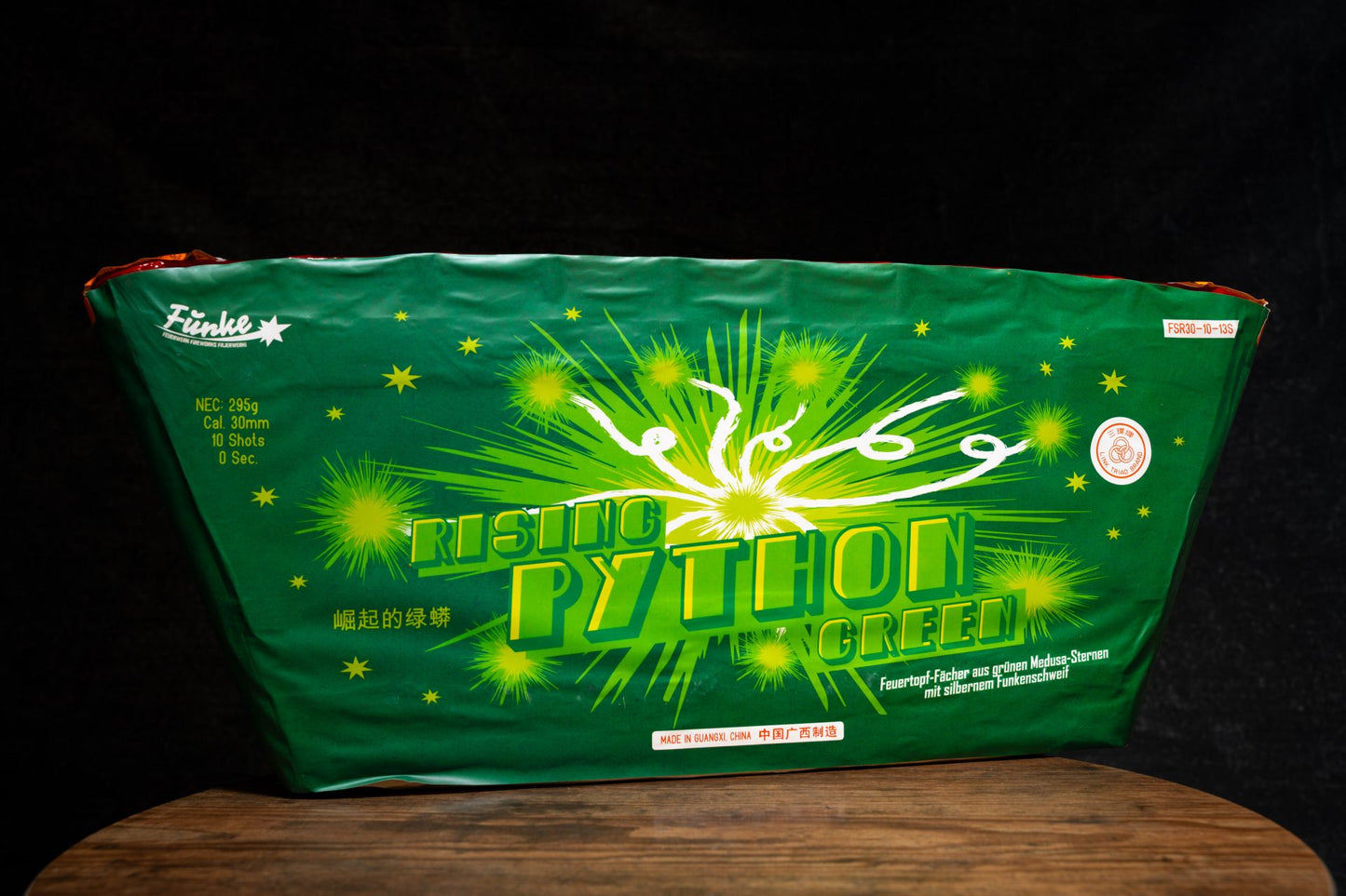Rising Python Green