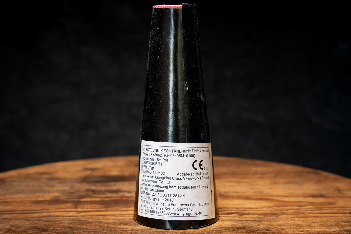 Flammenflockenfontäne Grün