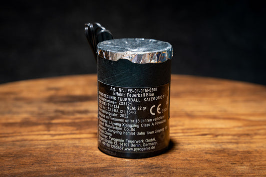 Feuerball Blau