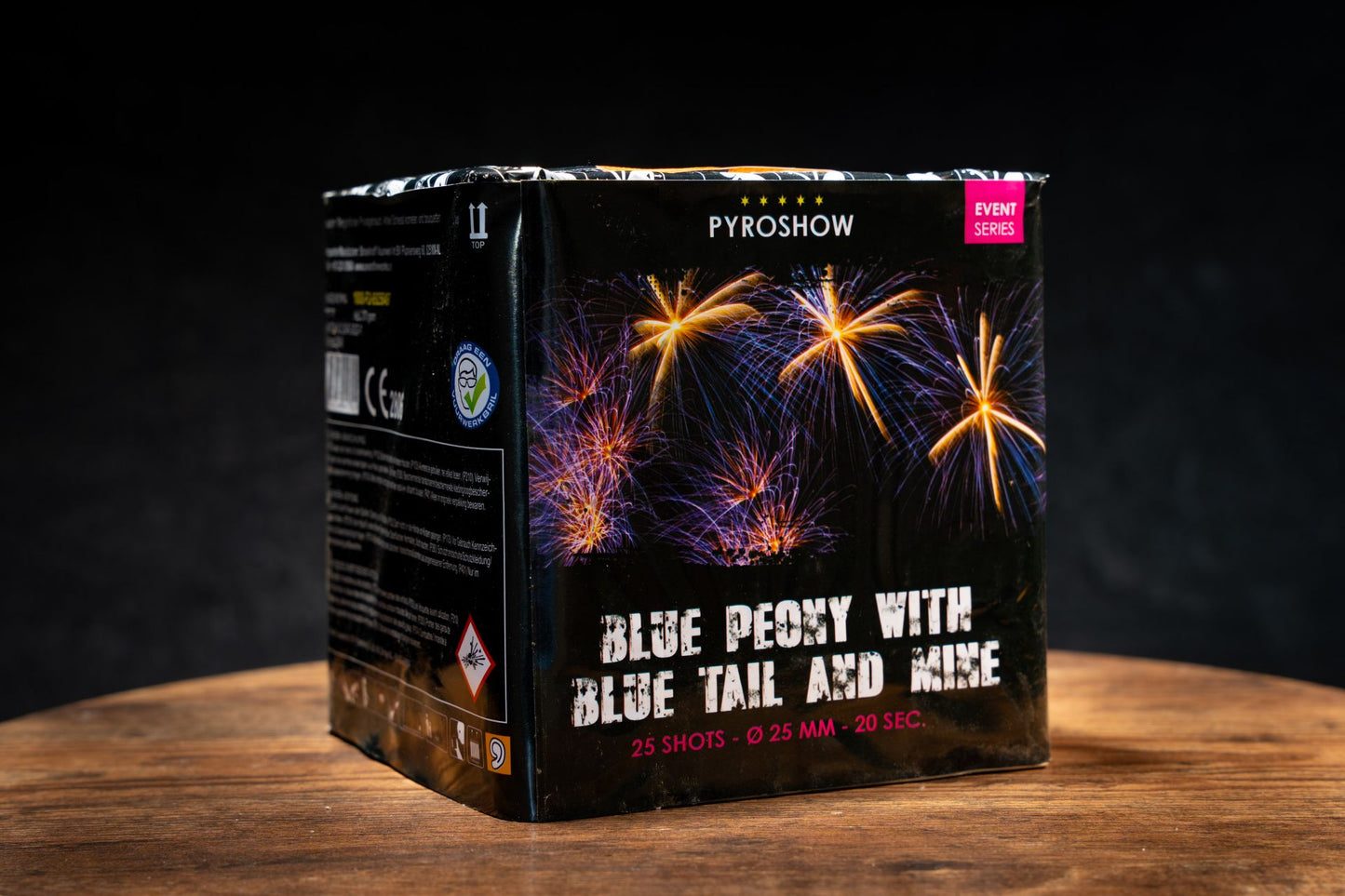 Blue Peonie with Blue Tail and Mine