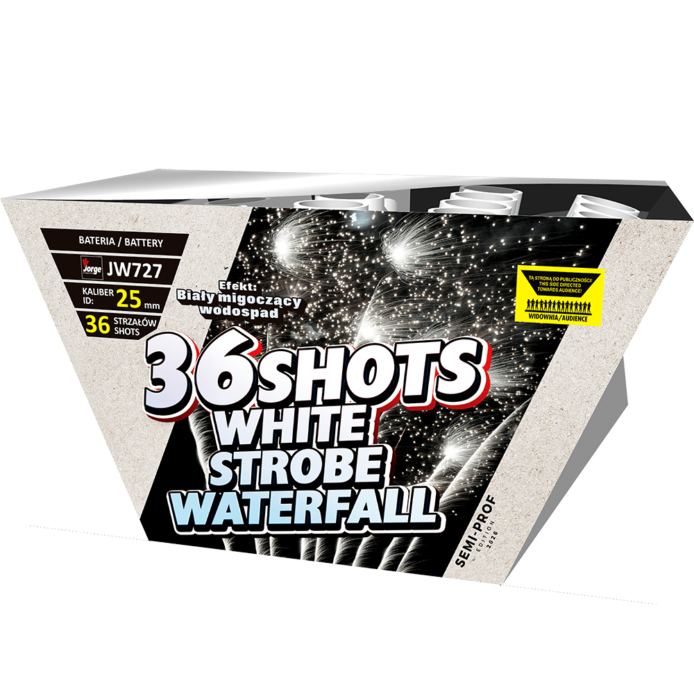 JW727 White Strobe Waterfall