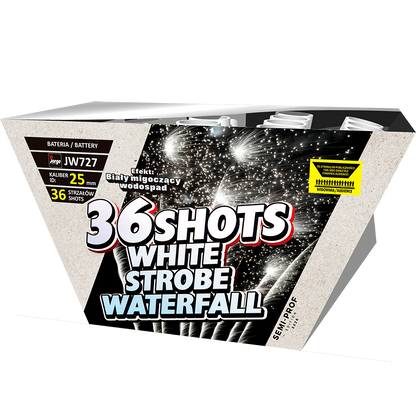 JW727 White Strobe Waterfall