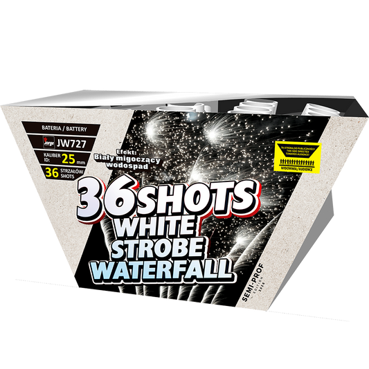 JW727 White Strobe Waterfall