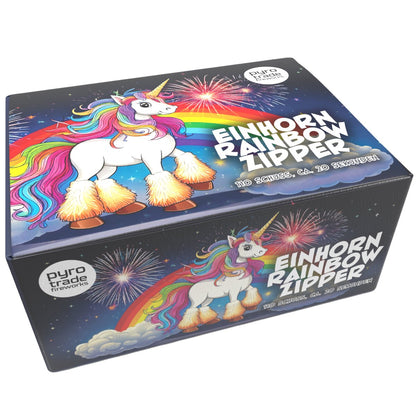 Einhorn Rainbow Zipper
