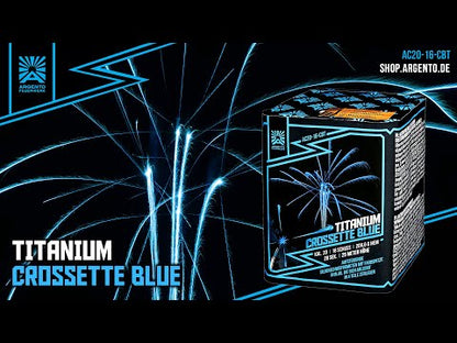 Titanium Crossette Blue