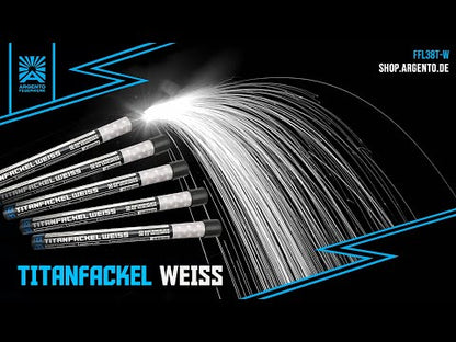 Titanfackel Weiß