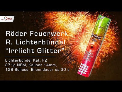Römisches Lichterbündel Irrlicht Glitter