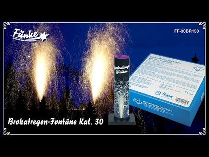 Brokatregen-Fontäne