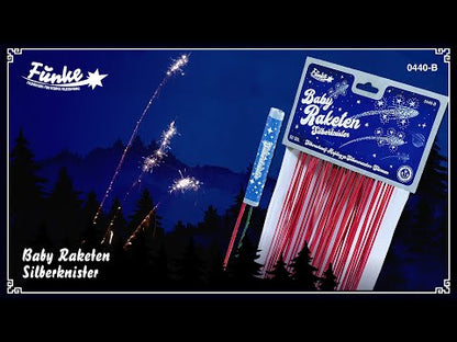 Baby-Raketen Silberknister