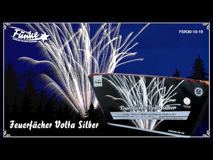 Feuerfächer Volta Silber