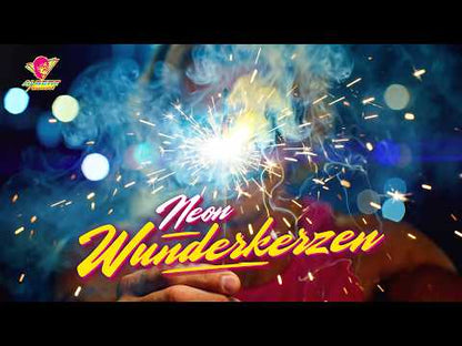 Neon Wunderkerzen