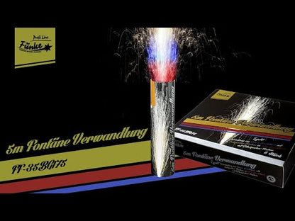 5m Fontäne Verwandlung