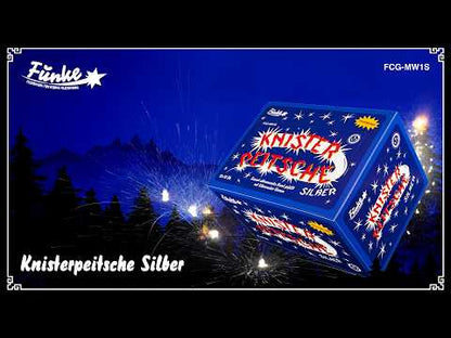 Knisterpeitsche Silber