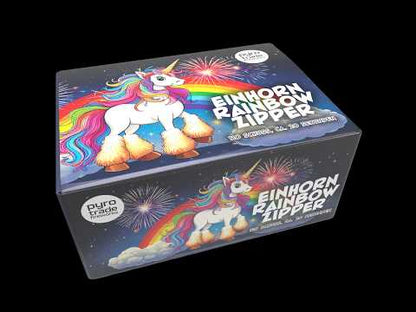 Einhorn Rainbow Zipper