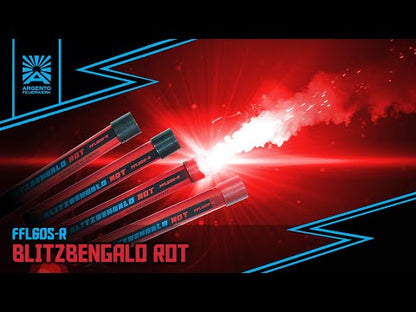 Blitzbengalo Rot - 1 Stück